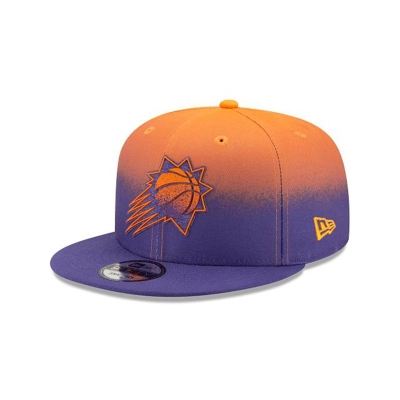 Phoenix Suns Gorra | New Era NBA Back Half 9fifty Snapback Cap Mexico - Morados
